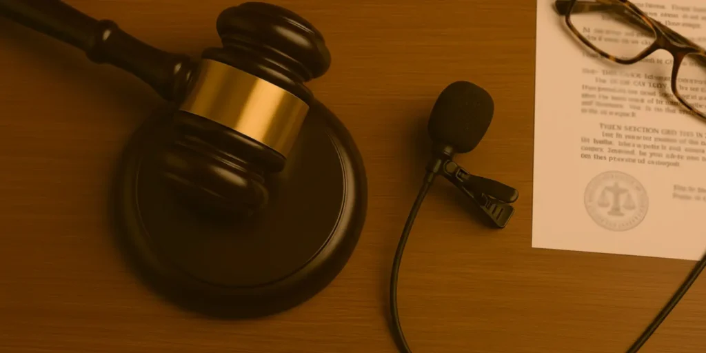 Recording a conversation without consent