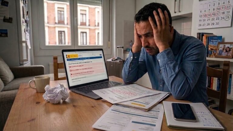 Regularização Espanha 2026 problemas